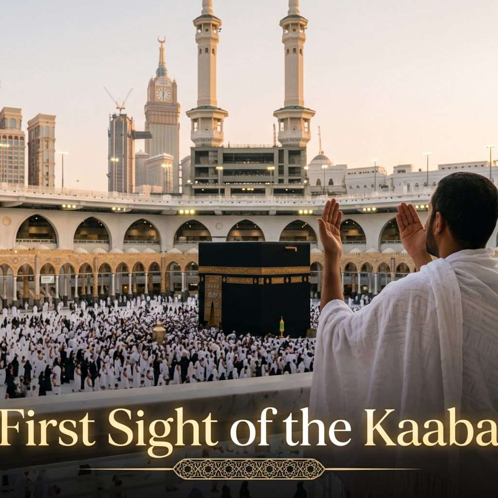 First Sight of the Kaaba With Taibah Travels